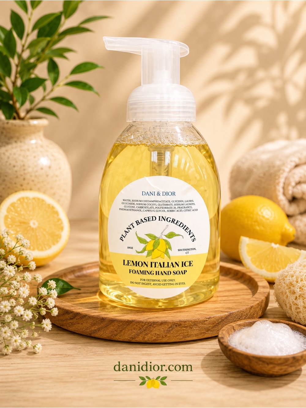 Lemon Italian Ice Hand Soap – 10 oz